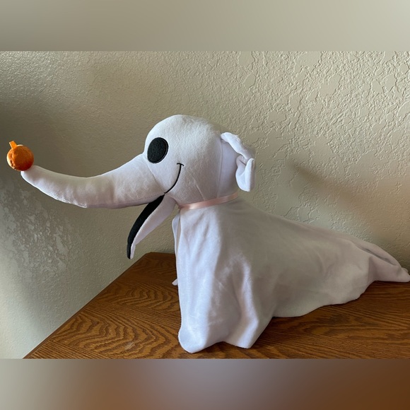 Zero Plush Door Greeter 16" Nightmare Before Christmas Halloween Decoration - Picture 3 of 10